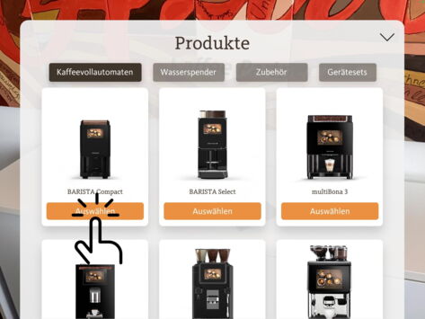 BARISTA Compact platzieren