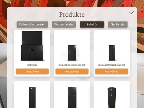 Unterschränke für Kaffeevollautomaten