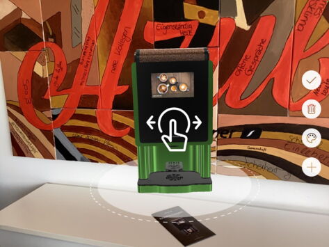 Kaffeevollautomat verschieben